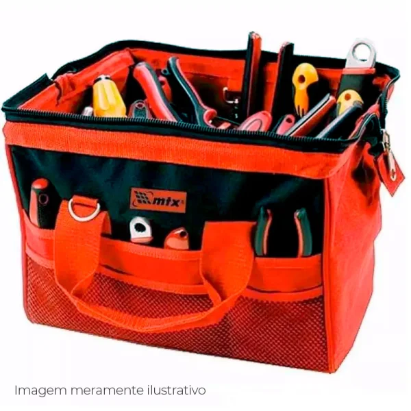 Bolsa porta Ferramentas com 18 Bolsos 510x210x360mm 902529 MTX