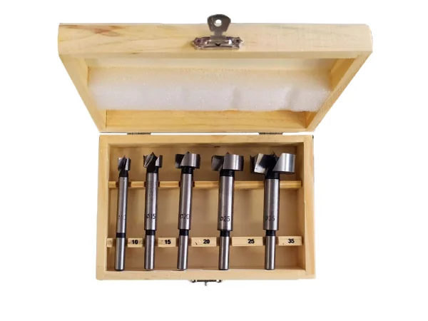 Broca Forstner para Madeira de 10 à 35mm 5 Peç 7044055 Sparta