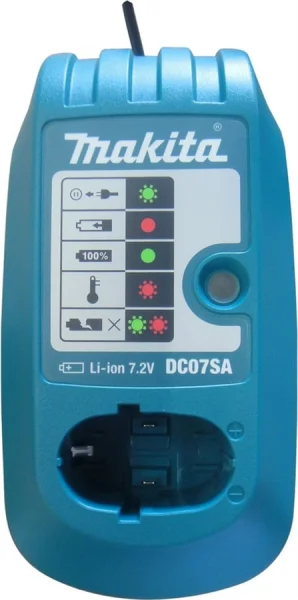 Carregador de Bateria 7.2V DC07SA Makita 220 Volts