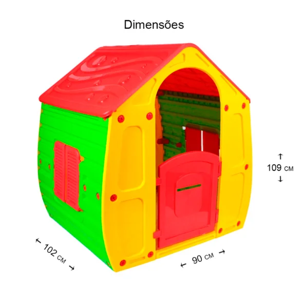 Casinha de Brinquedo Magical 561234 Belfix
