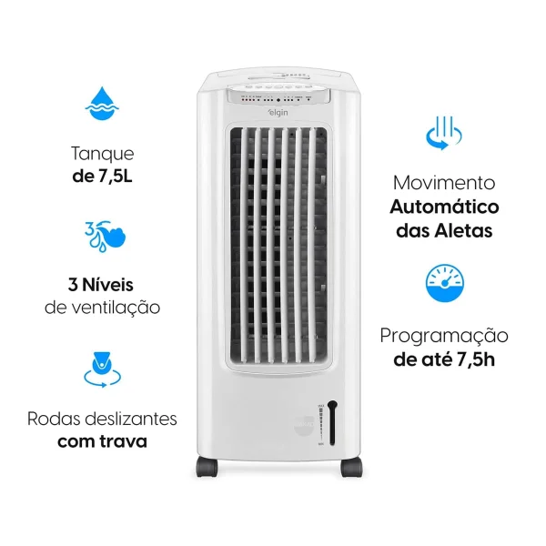 Climatizador de Ar 7.5 Litros 60Hz Branco 45FCE7500BR Elgin