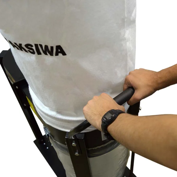 Coletor de Pó Eco com 1 Boca e 1 Reservatório Black Edition CP/1.C Maksiwa