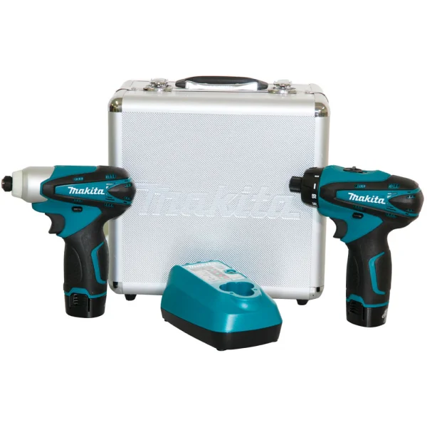 Combo Parafusadeira e Furadeira e Parafusadeira à Bateria 12V-LCT203 Makita