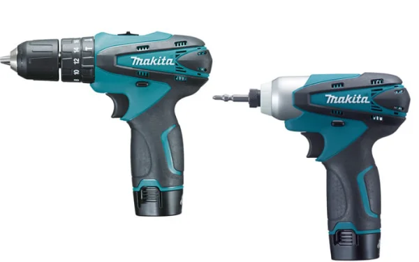 Combo Parafusadeira Furadeira e Parafusadeira de Impacto à Bateria DK1493 Makita