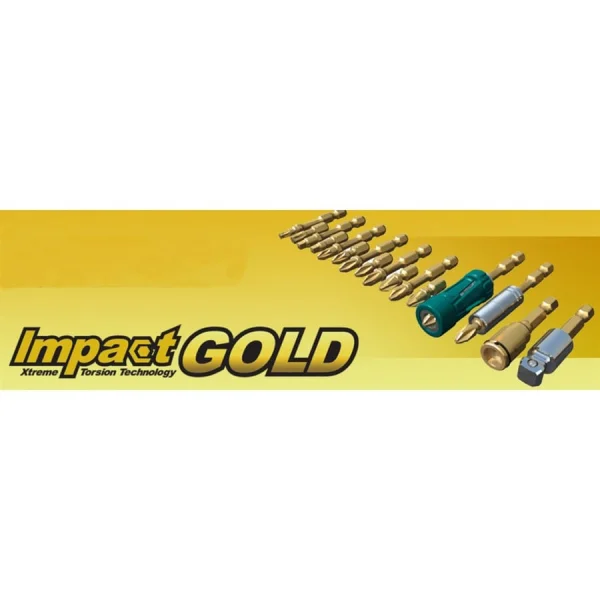 Conjunto de Bits de Torção Impact Gold com 11 Peç B-28597 Makita