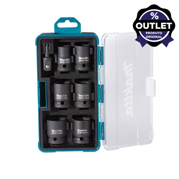Conjunto Soquete de Impacto com Adaptador B-69733 Makita Outlet
