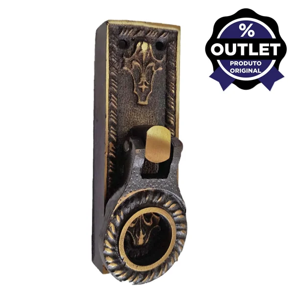 Cremona Colonial Latão Oxidado Marca Outlet