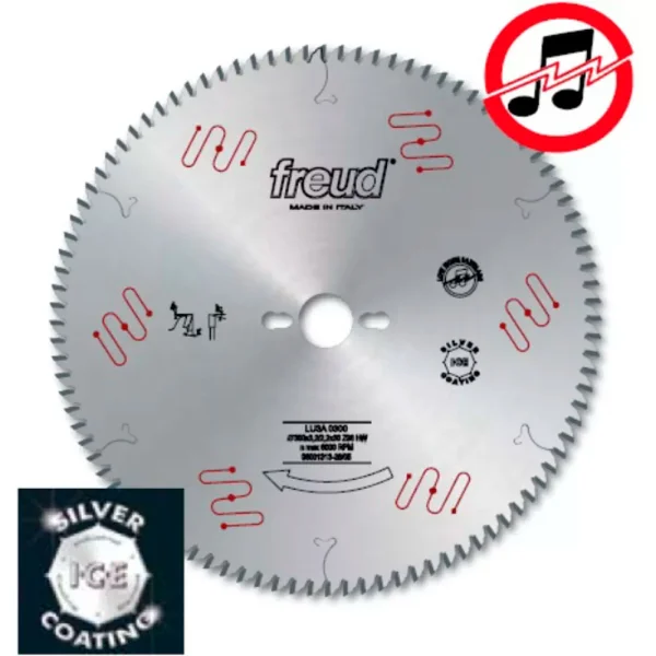 Disco de Serra Circular para MDF 250mm 80 Dentes LU3A0200 Freud