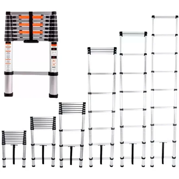 Escada Telescópica Alumínio 26 Metros P55 228100 Belfix