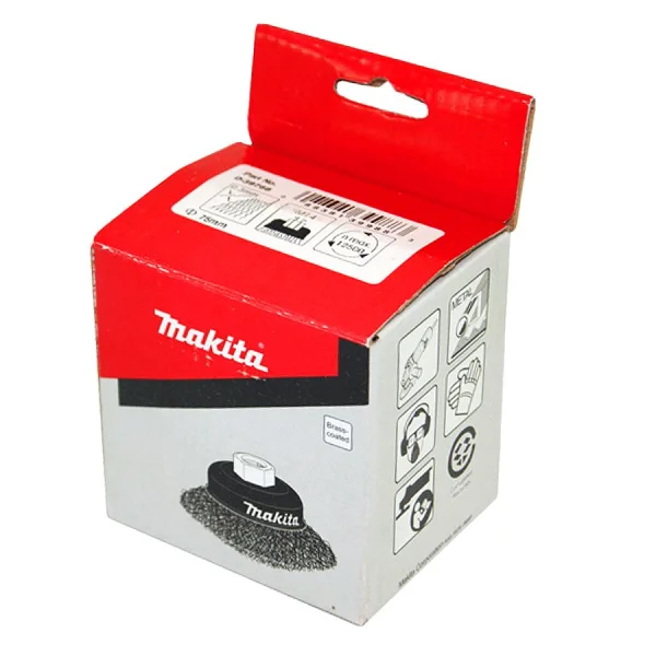 Escova de Aço para Esmerilhadeira 75mm Tipo Copo D-39768 Makita