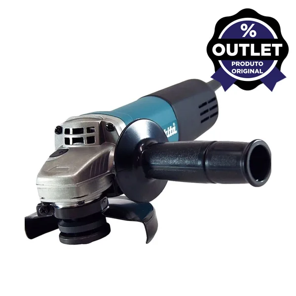 Esmerilhadeira Angular 115mm 840 Watts 9557HNG Makita Outlet 220 Volts