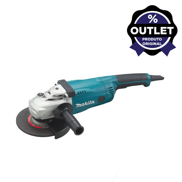 Esmerilhadeira Angular 180mm 2.200 Watts GA7020 Makita Outlet 220 Volts
