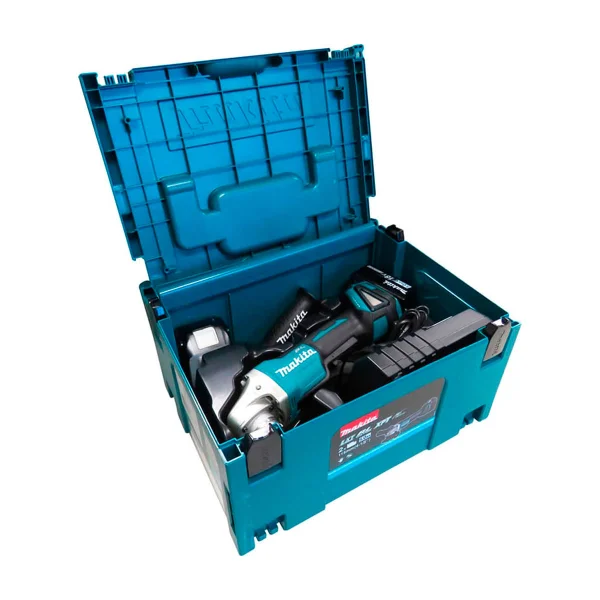 Esmerilhadeira Angular à Bateria 115mm e 2 Baterias 18V DGA458RTJ Makita