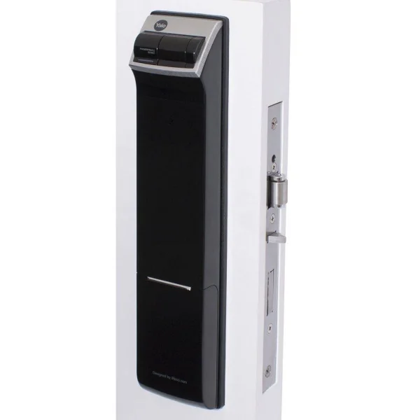 Fechadura Digital Biométrica Embutir YDM 4109 RL Sem Maçaneta 05404000-0 Yale
