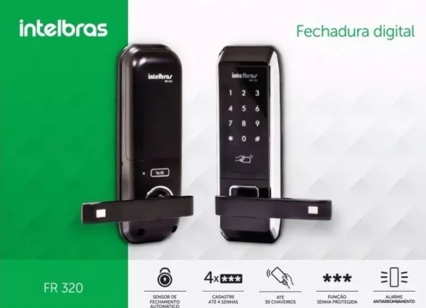 Fechadura Digital FR320 4674006 Intelbras