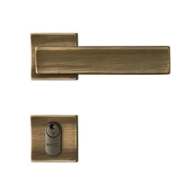 Fechadura Externa 357 R212 Design 450 Oxidado MZ450 Papaiz