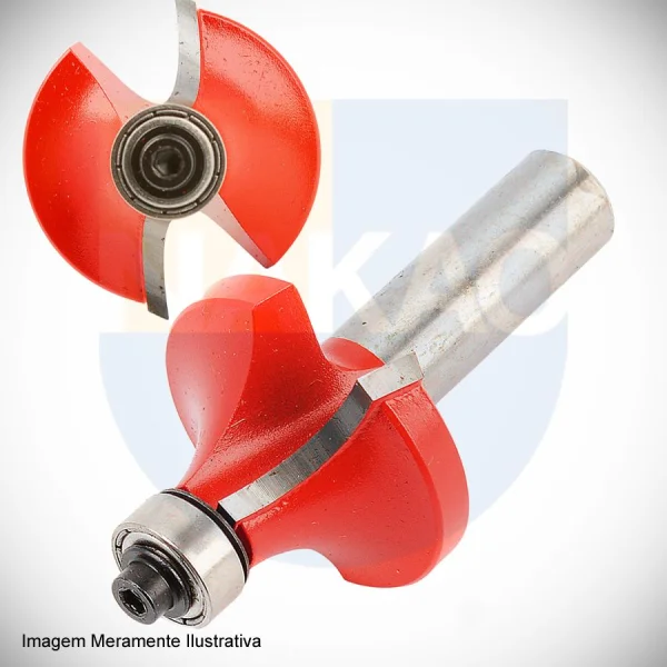 Fresa Cordão Calçada de Widea com Rolamento Guia 12.70mm 34-12612 Freud