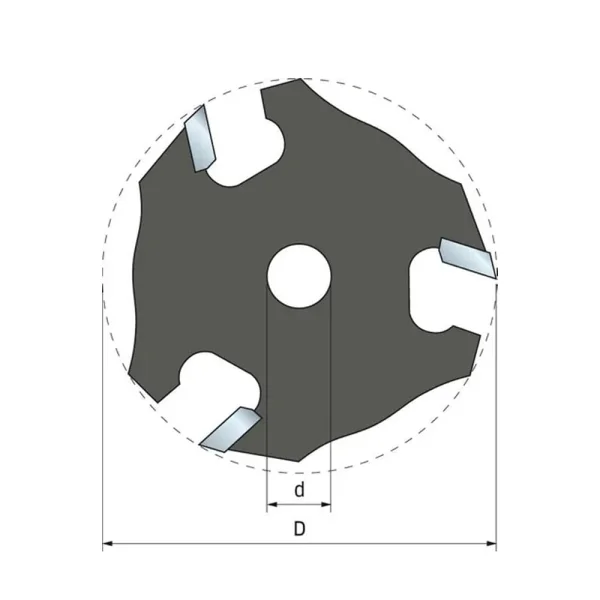 Fresa Serra Debrum Corte de 35mm 56-11508 Freud