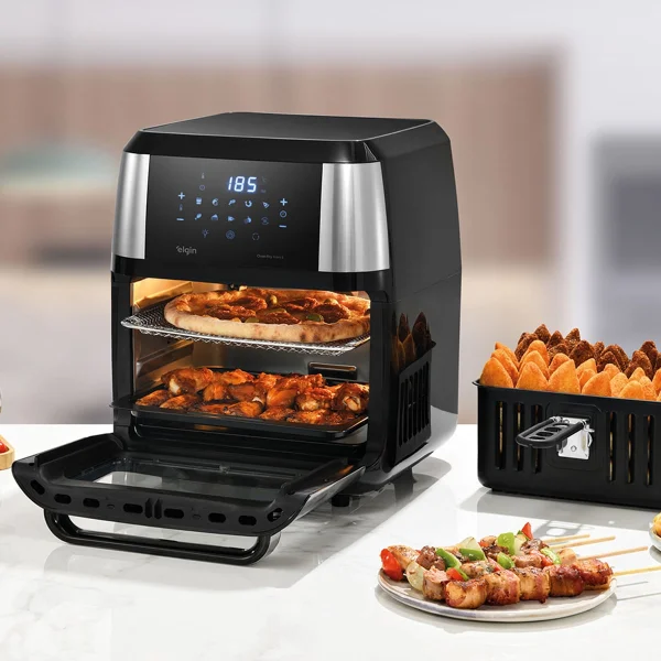 Fritadeira Elétrica Oven Fryer 1800 Watts 12 Litros 42AFO1001000 Elgin Outlet 110 Volts