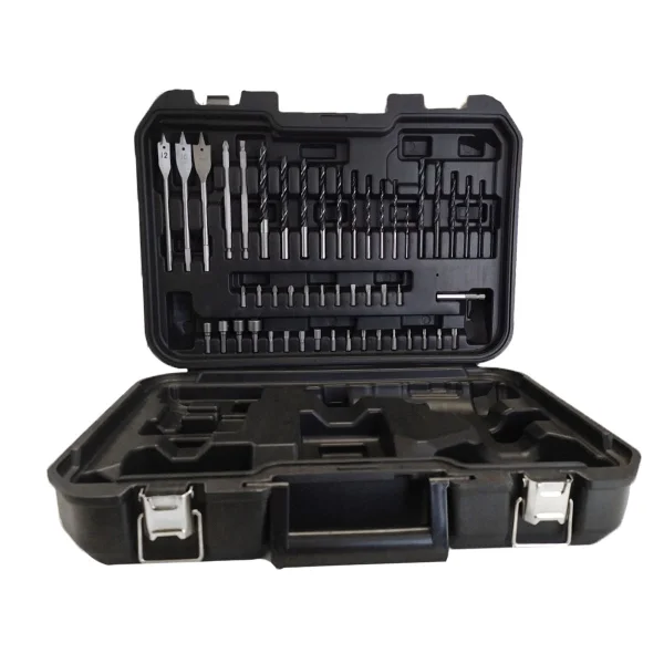 Furadeira Parafusadeira à Bateria 12V com Maleta e 50 Acessórios FP12X50 NKF Outlet