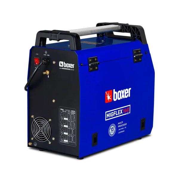 Inversora de Solda Multiprocessos 160A MigFlex 160 BV 2005020 Boxer Bivolt