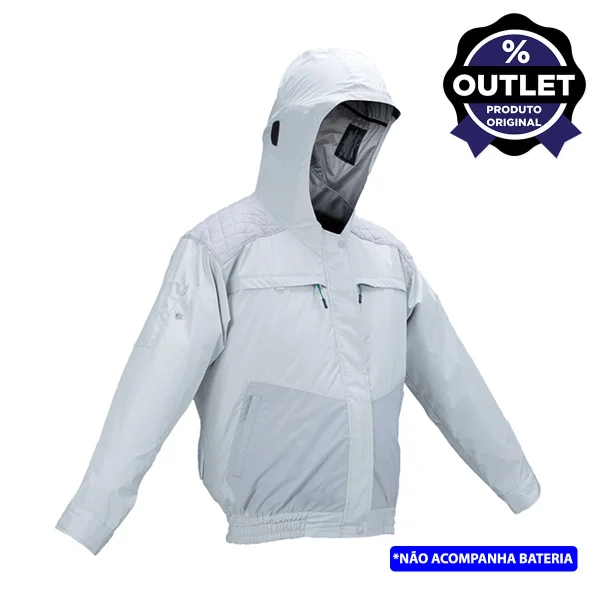 Jaqueta Ventilada à Bateria 12V Não acompanha Cinza DFJ407Z Makita Outlet