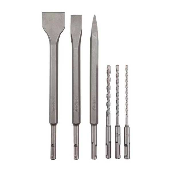 Jogo de Brocas e Talhadeira e Ponteira SDS PLUS 6 Peç D-58920 Makita