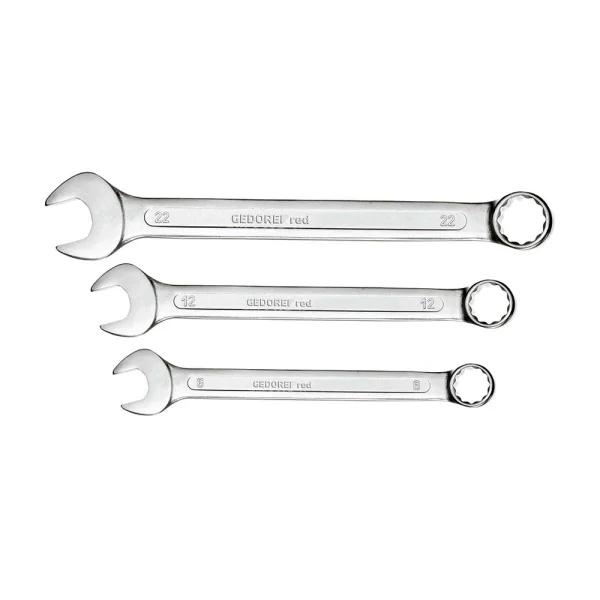 Jogo de Chave Combinada 6 à 32mm 24 Peç R09105024 3300995 Gedore Red
