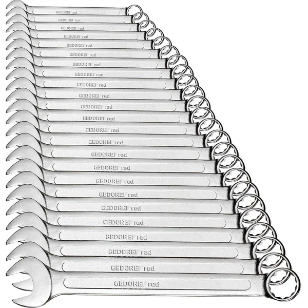 Jogo de Chave Combinada 6 à 32mm 24 Peç R09105024 3300995 Gedore Red