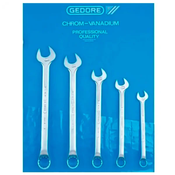 Jogo de Chave Combinada de 6 a 17mm 002607 Gedore 5 Peç