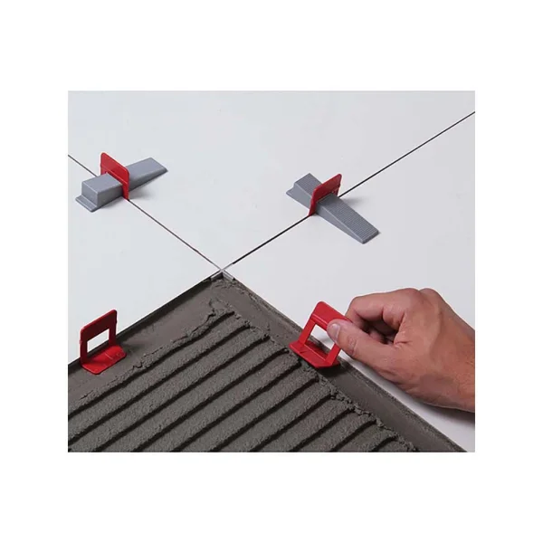 Kit 10 Pacotes de 100 Espaçadores Nivelador Slim 10mm Cortag