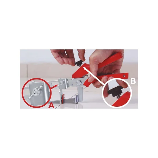 Kit 10 Pacotes de 100 Espaçadores Nivelador Slim 20mm Cortag