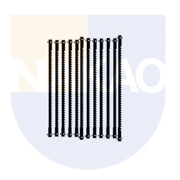 Kit 12 Lâminas de 127mm com Pino de Passo Grosso 28741 Proxxon