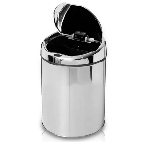 Kit 2 Lixeiras Automáticas com Sensor em Aço Inoxidável 3 Litros NKF