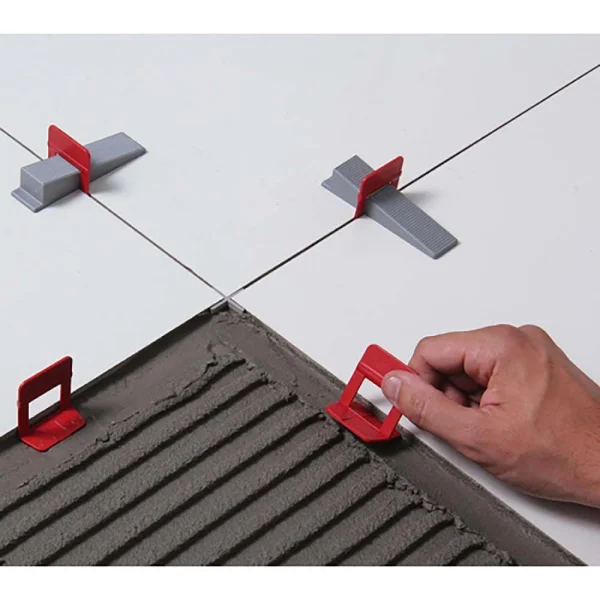 Kit 5 Pacotes de 100 Espaçadores Nivelador Slim 15mm