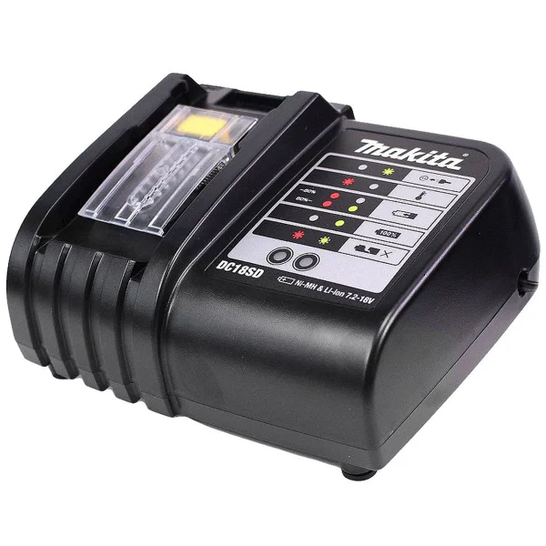 Kit Aspirador de Pó DCL180Z Makita e Bateria e Carregador e Implemento Ciclone