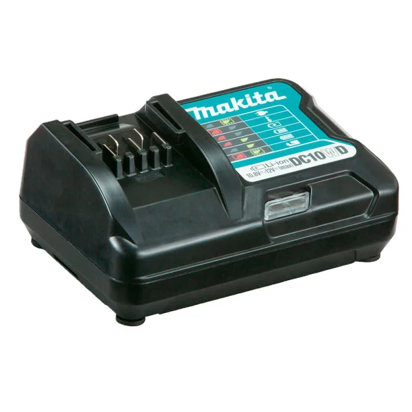 Kit Aspirador Pó CL106FDZW e Aparador UR100DZX Makita e Bateria e Carregador