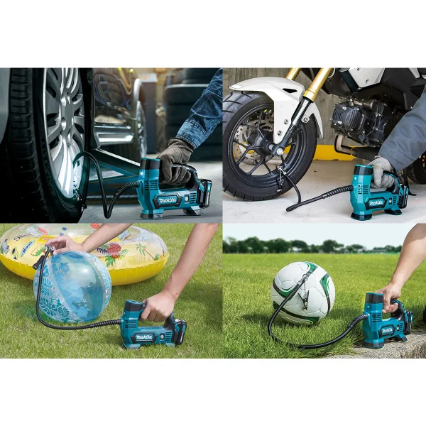 kit Compressor à Bateria MP100DZ Makita e Bateria e Carregador e Bolsa