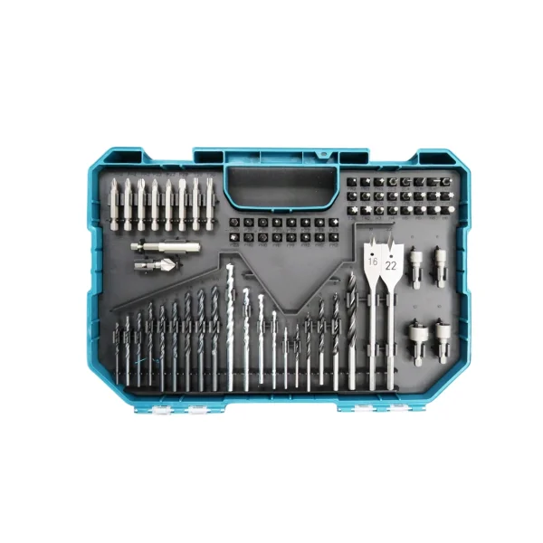 Kit de Acessórios 75 Peç em Caixa Transparente – E-15126 – Makita