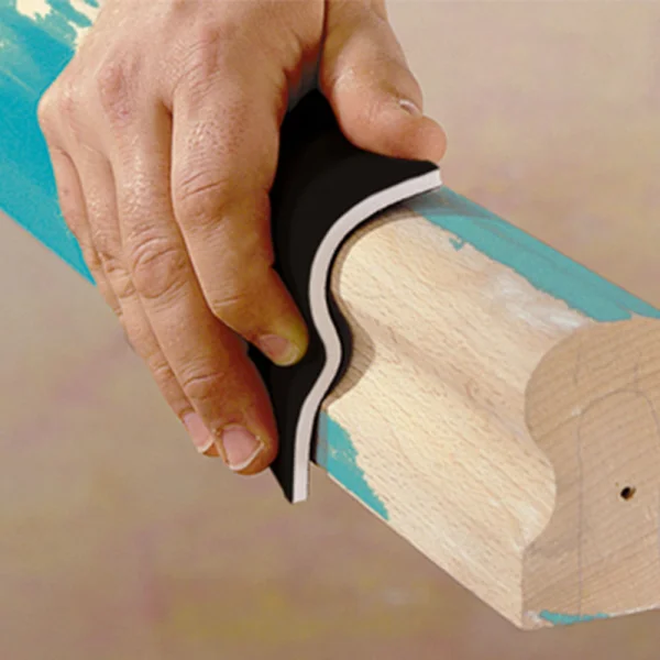 Kit de Esponjas Abrasivas Grão 60 120 180 289500 Wolfcraft