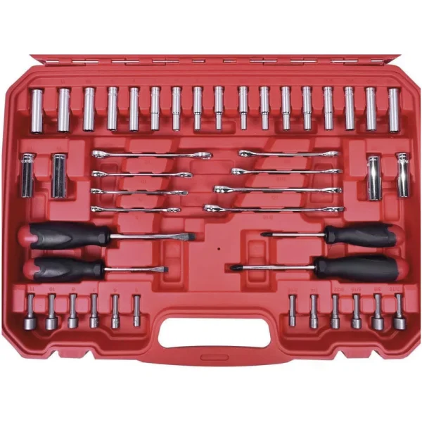 Kit de Ferramentas em Cromo Vanádio 205 Peç 27785 Bumafer