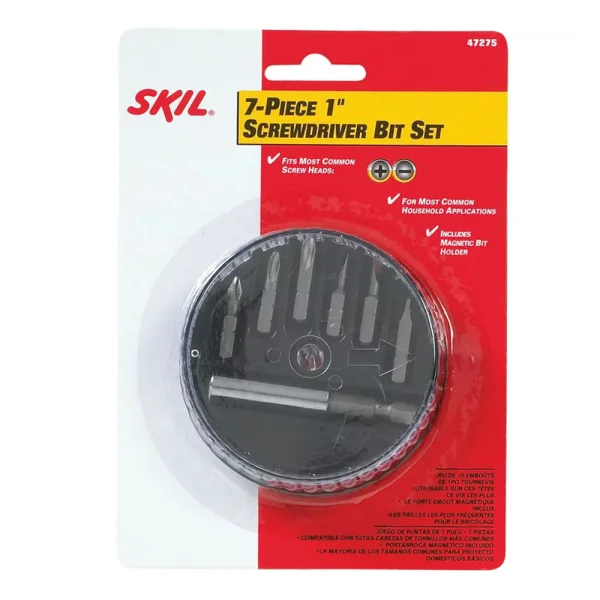 Kit de Pontas para Parafusar 7 Peç Skil