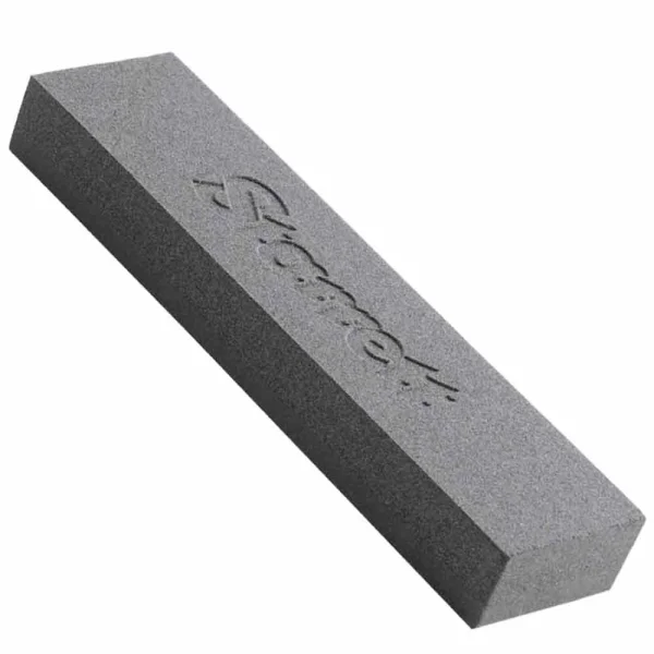 Kit Faca para Carne Lâmina Reta Larga 12Pol e Pedra de Afiar Dupla Face Starrett