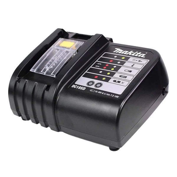 Kit Fresadora de Junção à Bateria DPJ180Z Makita e Bateria e Carregador DC18SD