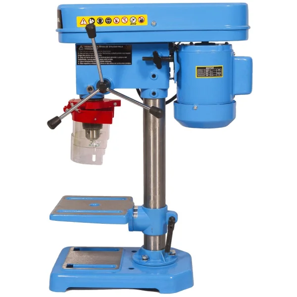 Kit Furadeira de Bancada 13mm G2320BR Gamma e Torno Morsa de Bancada 50mm