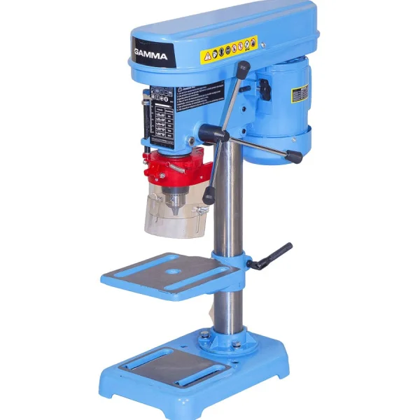 Kit Furadeira de Bancada G2320/BR Gamma e Jogo de Broca 4 Peç MultiConstruction