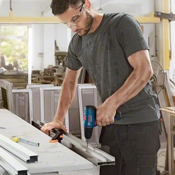 Kit Furadeira Parafusadeira GSR 120-LI Bateria e Carregador e Jogo 43Pçs e Bolsa