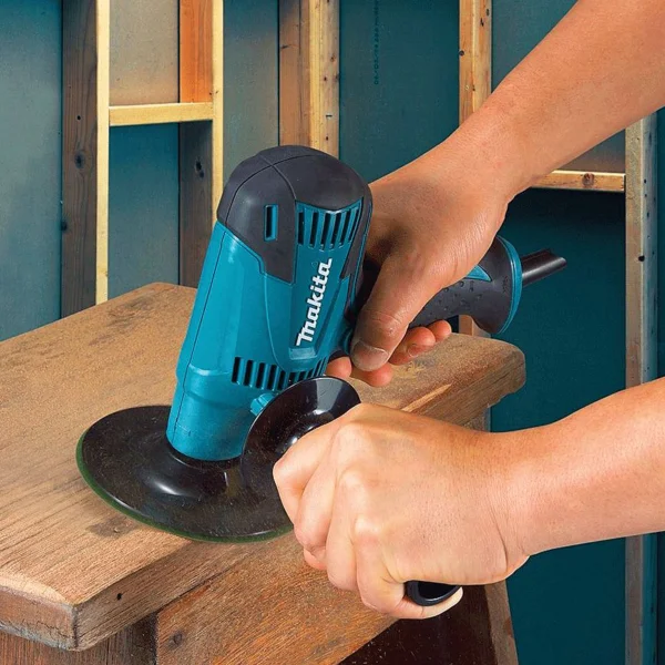 Kit Lixadeira Vertical 125mm 440W GV5010 Makita e 5 Discos de Lixa GV5010 A80