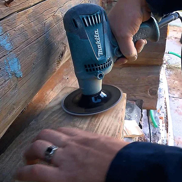 Kit Lixadeira Vertical 125mm 440W GV5010 Makita e 5 Discos de Lixa GV5010 A80