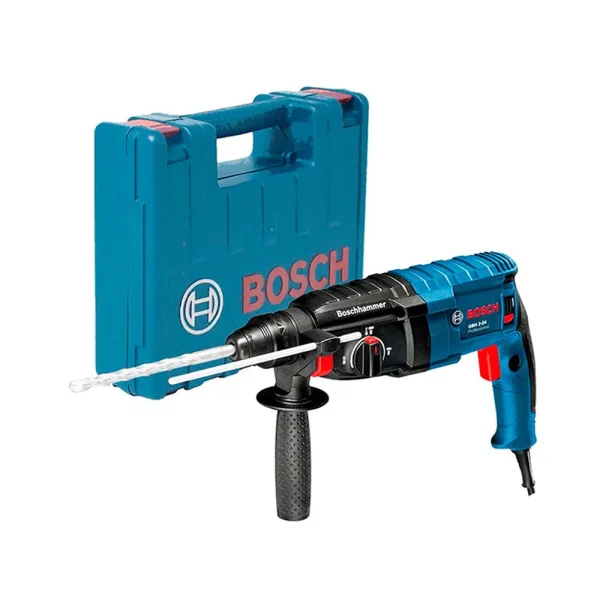 Kit Martelete 820W Bosch e 5Brocas Mandril Ponteira Talhadeira Adaptador